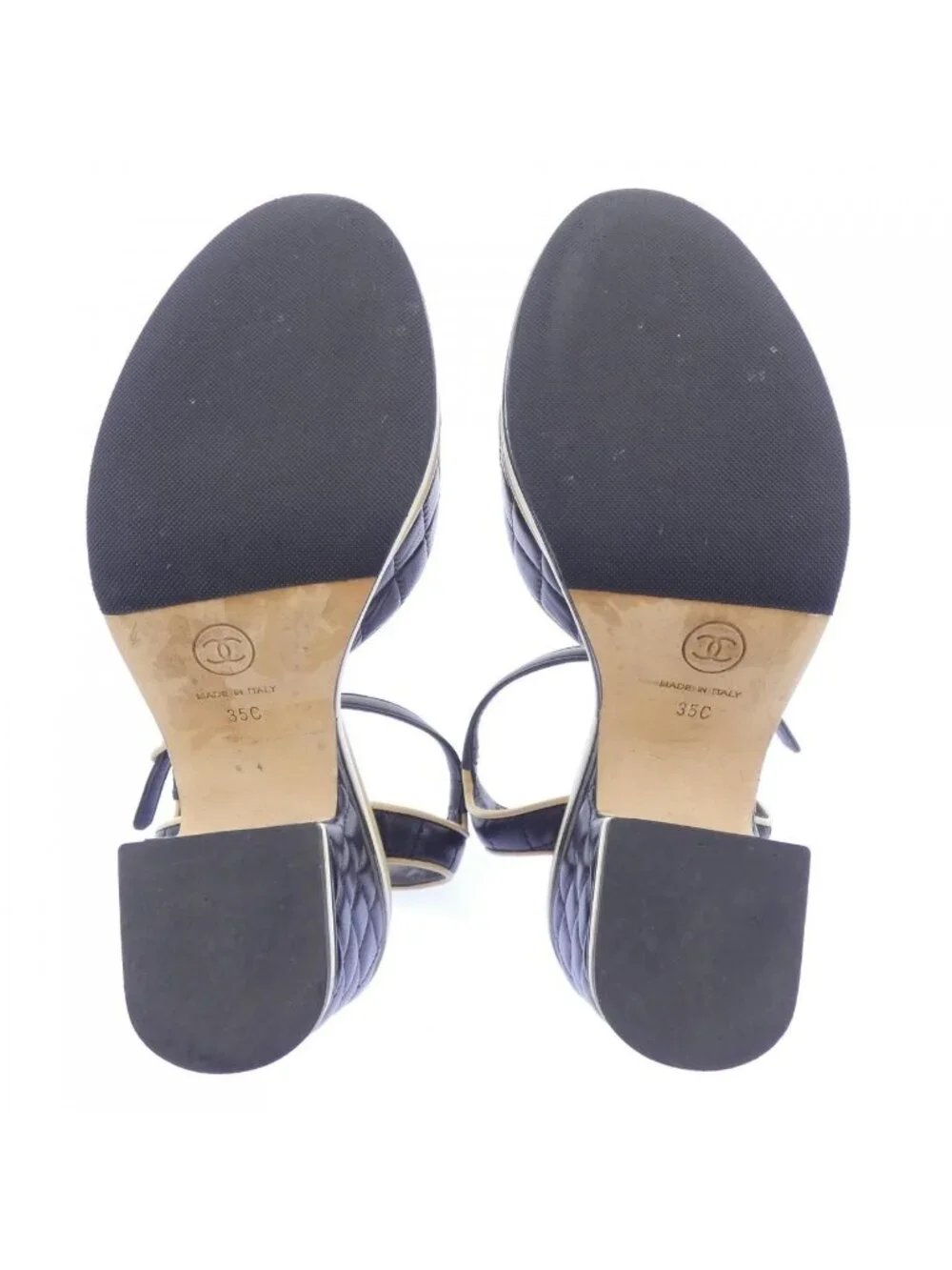 Chanel Sandals Black